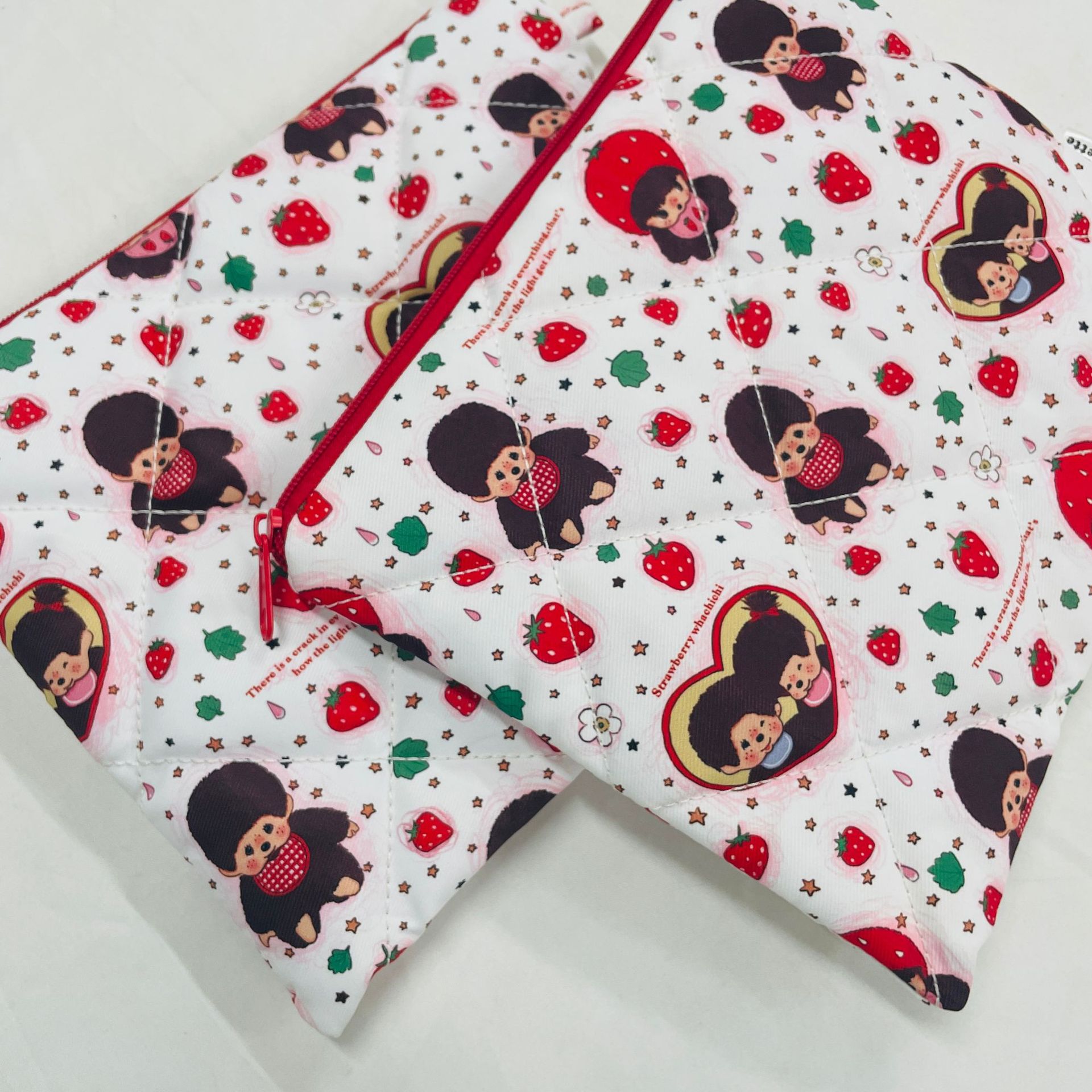 Laptop Original Accessories - Spot Mengqiqi Erdbeer-Cartoon bedruckte Baumwolljacke, Computer-Innentasche,