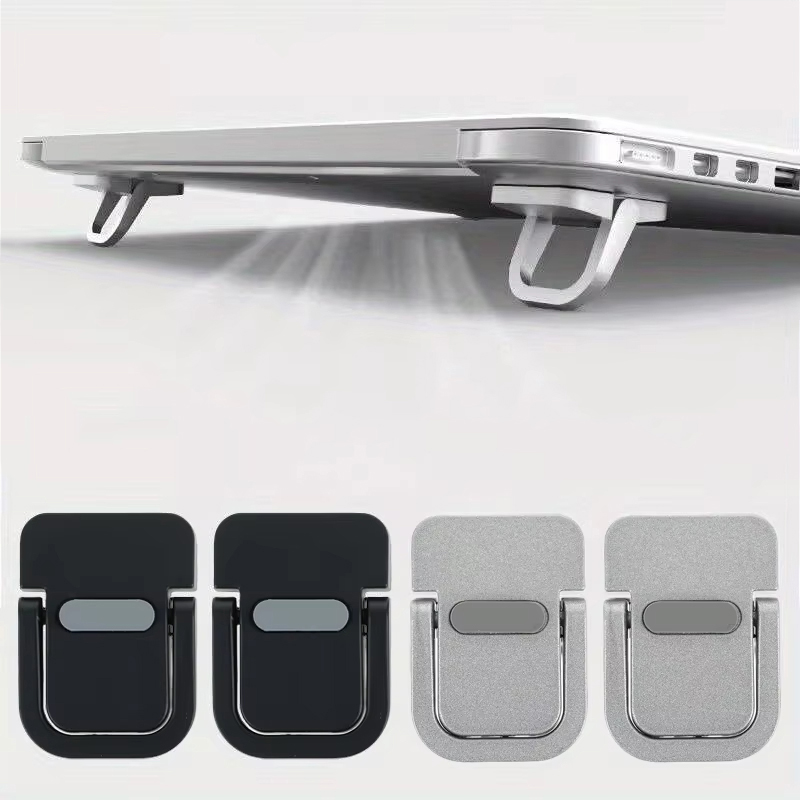 Laptop Stand - Verstellbarer Klappbarer Laptop-Ständer mit Mini-Beinen, Ultradünner
