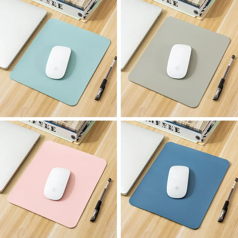 1PC Kleines PU-Mauspad, rutsch – Laptop Mouse Bewertung und Preis