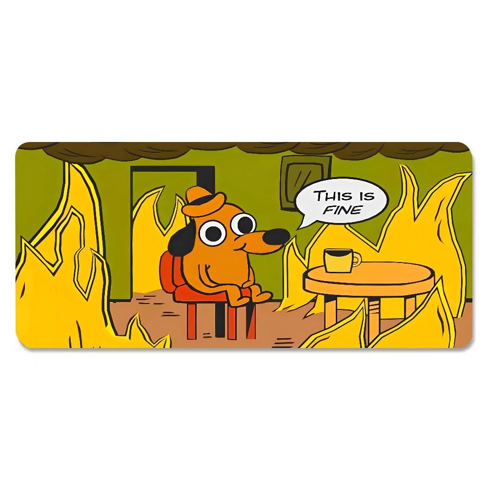 This Is Fine Dog Dackel-Mauspa – Laptop Mouse Bewertung und Preis