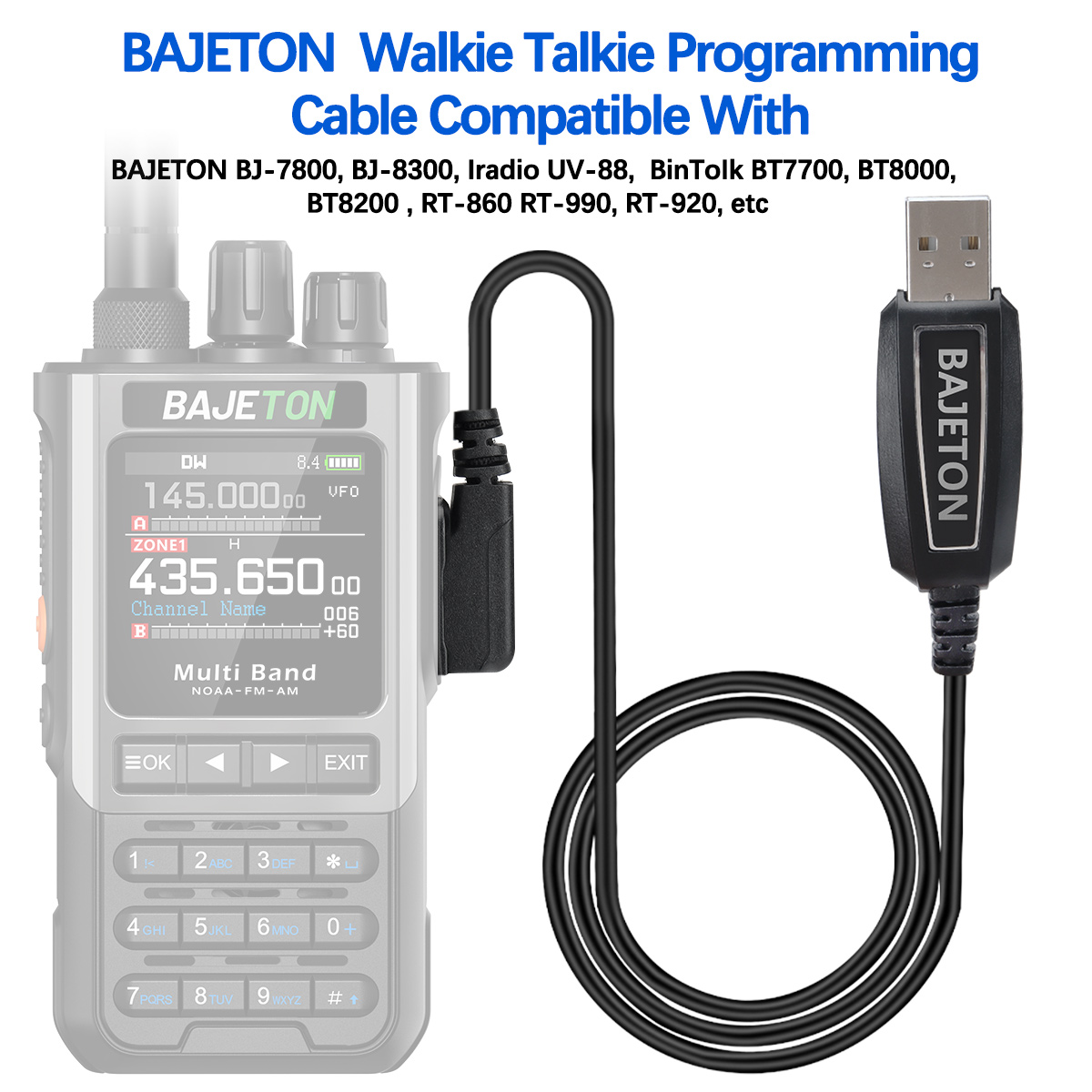 BAJETON Walkie Talkie USB-Prog – Usb Hub Bewertung und Preis
