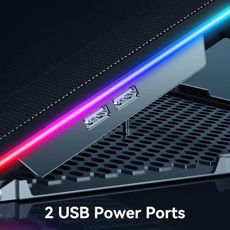 RGB-Laptop-Kühl kissen Gaming- – Laptop Cooling Pad Bewertung und Preis