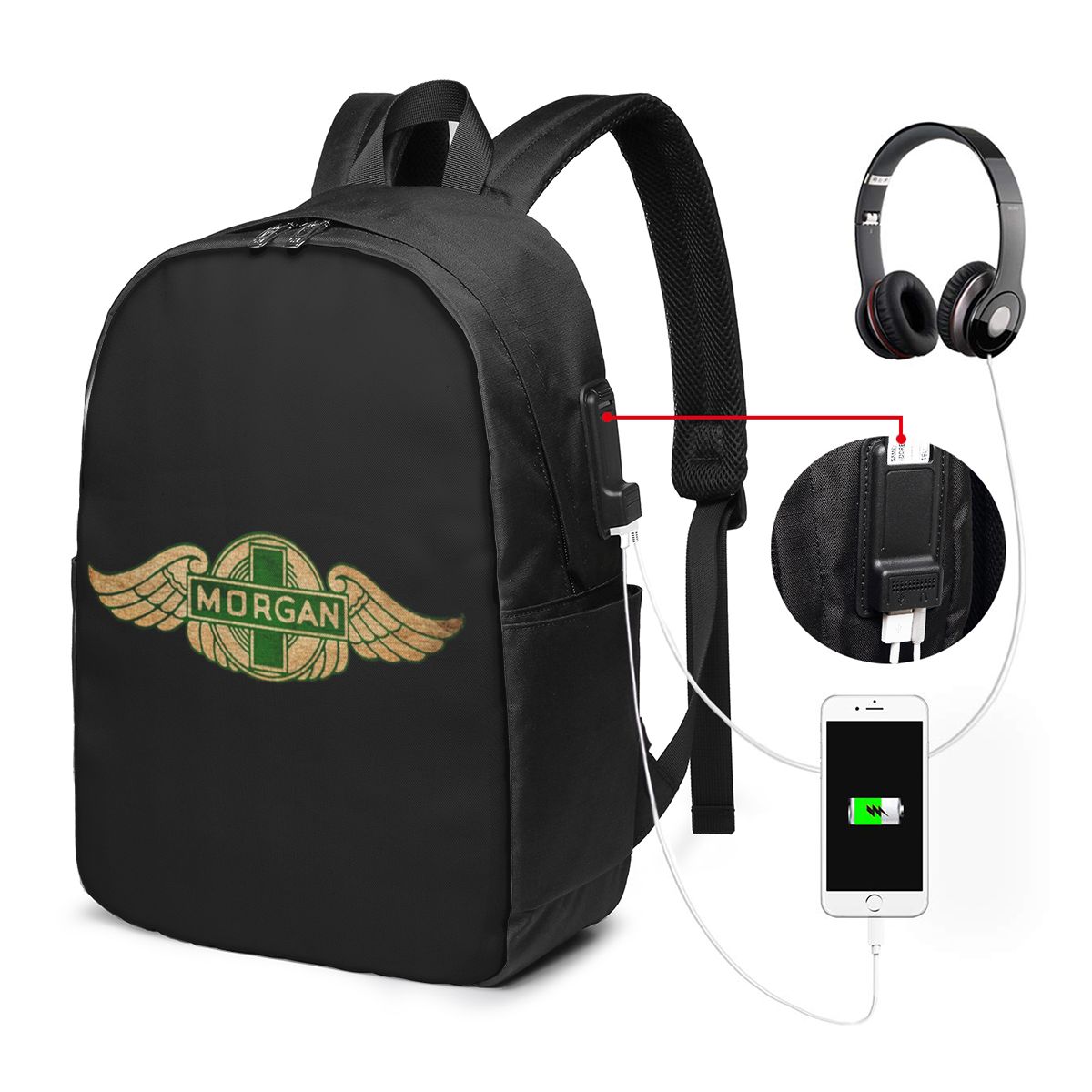 Morgan Motor Car Company Rucks – Laptop Bag Bewertung und Preis