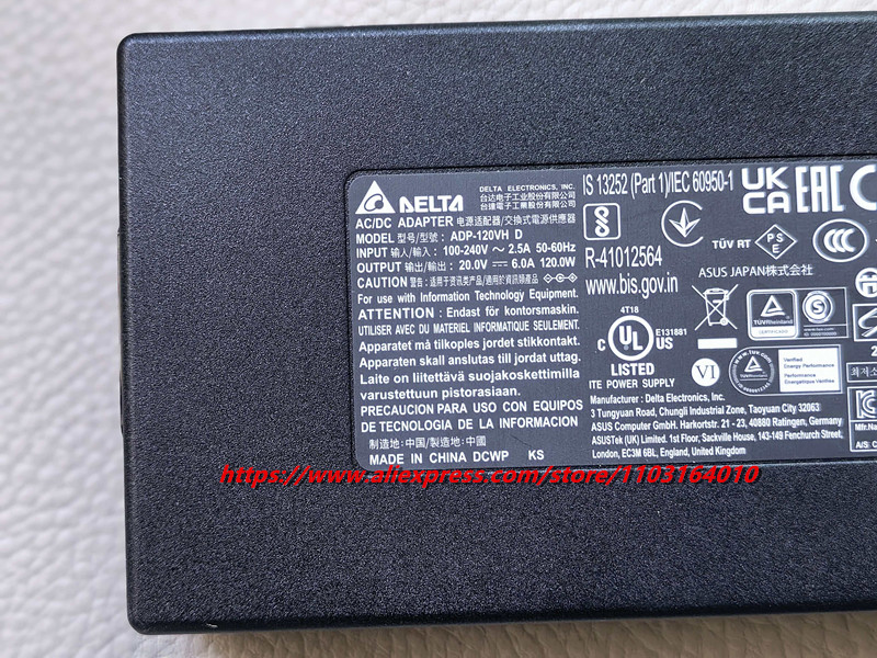 Original DELTA ADP-120VH D AC/ – Laptop Charger Bewertung und Preis
