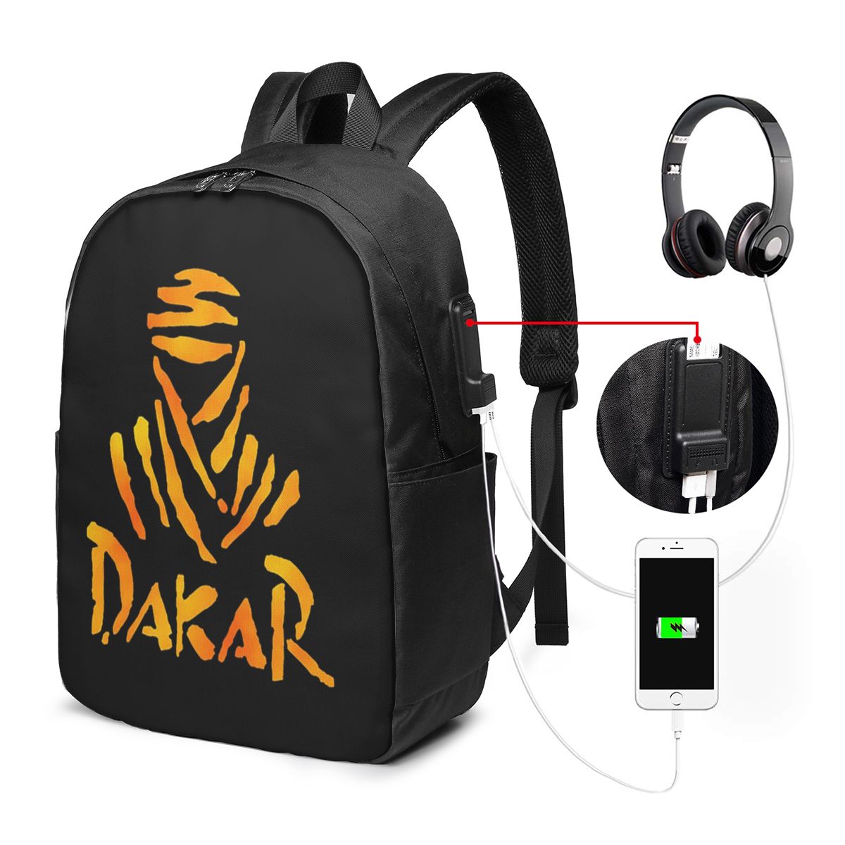 Dakar Rally Motorrad-Rucksack, – Laptop Bag Bewertung und Preis